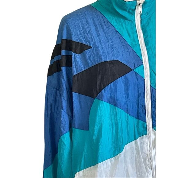 Aviat Sportif Vintage 80’s/90’s Color Block Oversized Windbreaker Size Large (Un - Picture 6 of 11